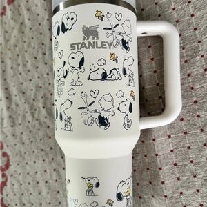 Stanley Snoopy White Travel Mug